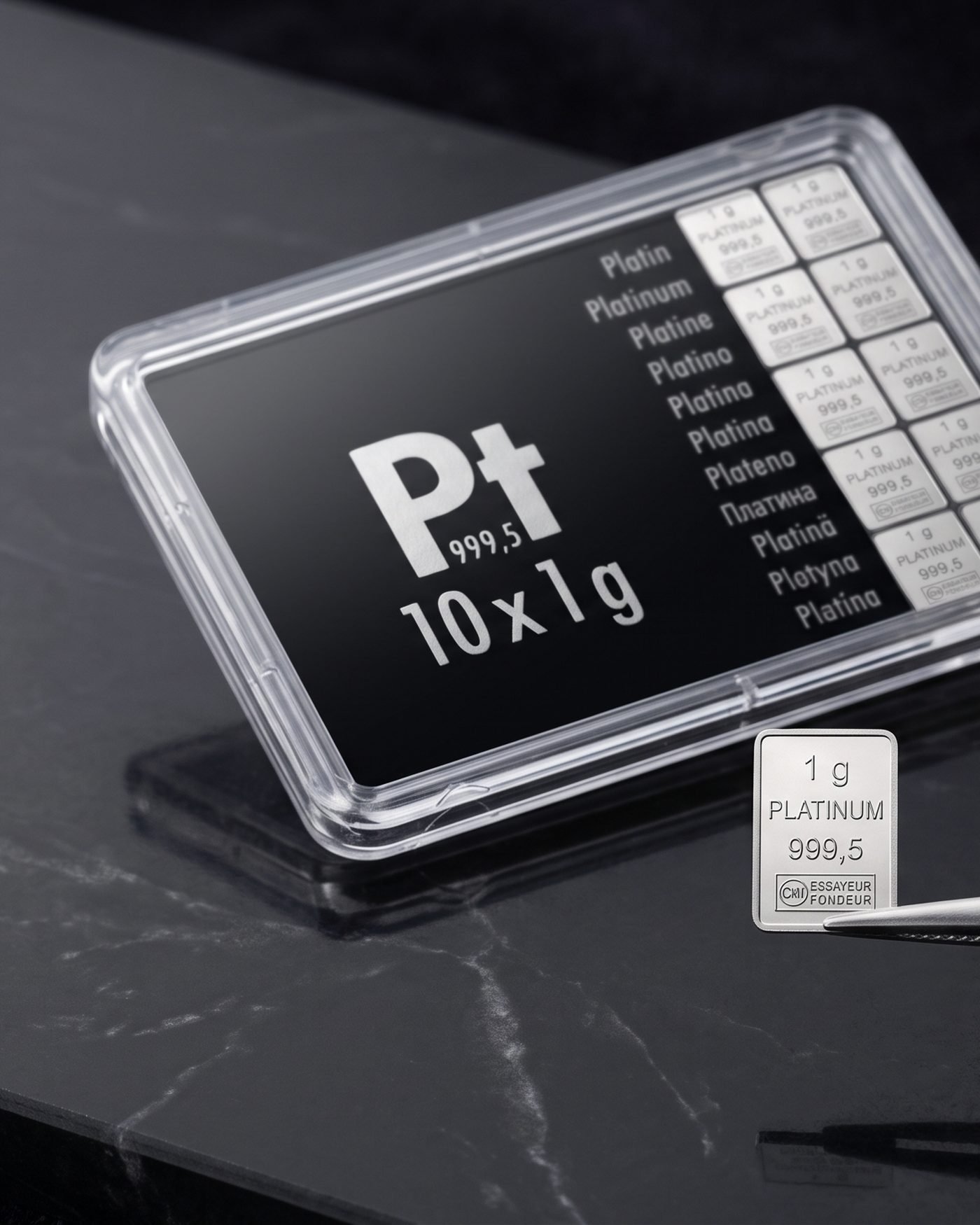 Platinschmuck und Platinbarren beim Platinankauf in Regensburg